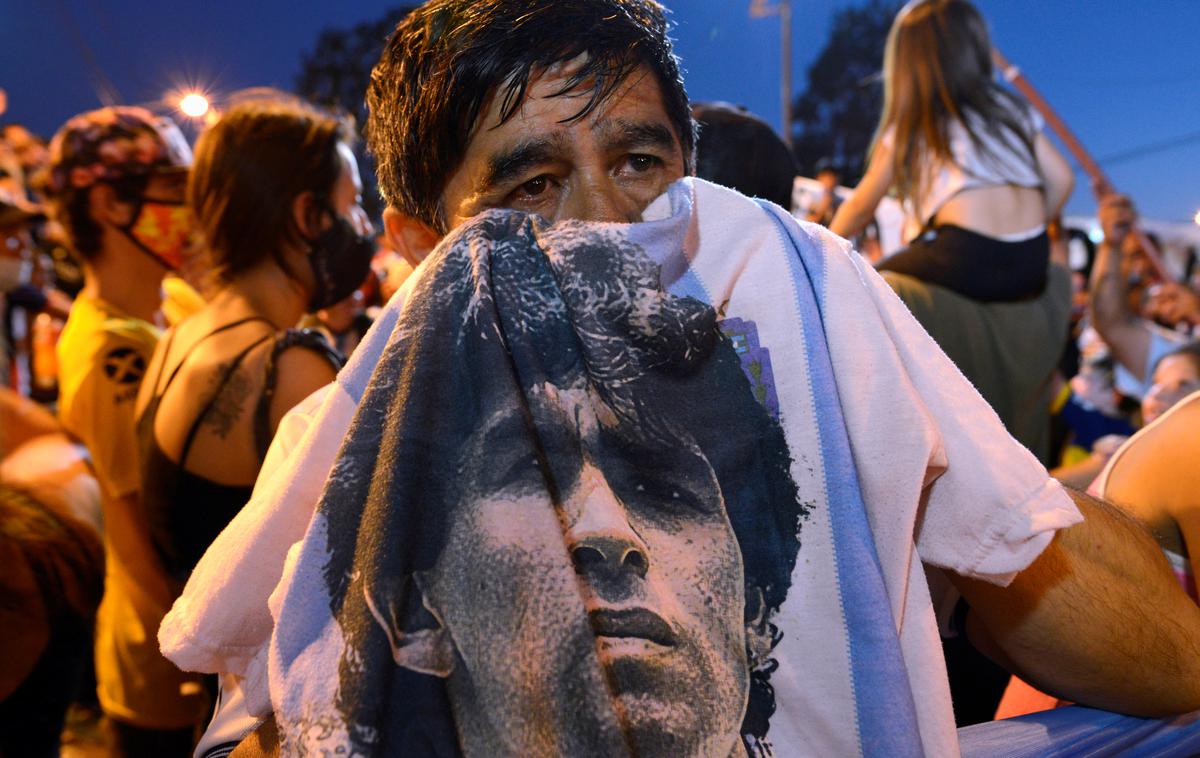 Maradona Smrt Buenos Aires | Diego Armando Maradona je pustil ogromen pečat v Italiji, kjer je nosil dres Napolija. | Foto Reuters