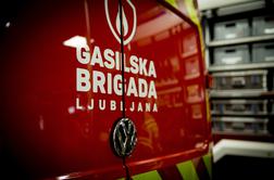 Ljubljanski gasilci iz zaklenjenega vozila rešili dojenčka