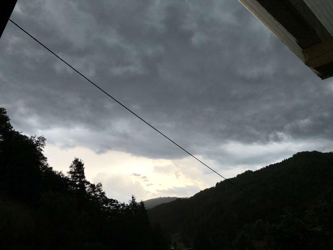 Nevihta v Zagorju ob Savi. | Foto: Siol.net
