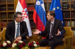 O čem sta se pogovarjala Cerar in novi hrvaški premier?