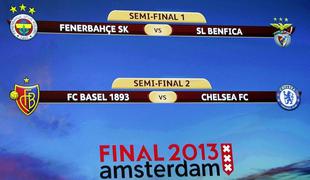 Bitka za ligo Europa: Fenerbahče z Benfico, Basel s Chelseajem