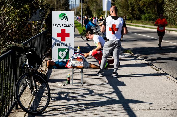 prva pomoč zdravstvo Ljubljanski maraton 2019 | Foto: Sportida