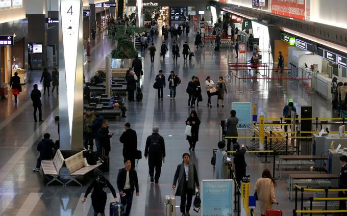 Tauredec naj bi pristal na mednarodnem letališču Haneda v Tokiu. | Foto: Reuters