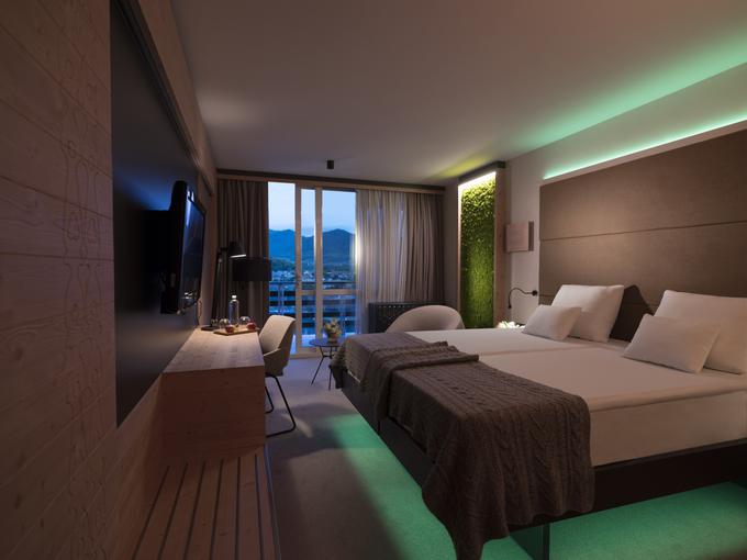 Sobe Rikli Balance Hotela so zasnovane tako, da pripomorejo k celoviti prenovi telesa in duha. | Foto: 