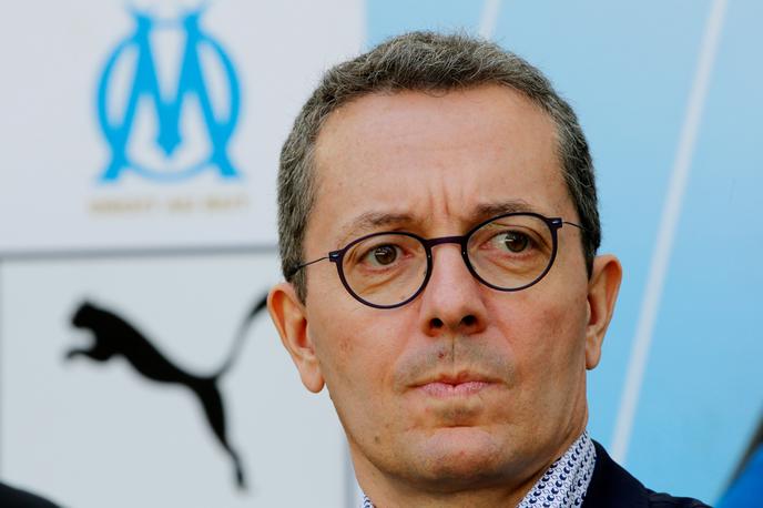 Jacques-Henri Eyraud | Tarča razjarjenih navijačev Marseilla je predsednik kluba Jacques-Henri Eyraud. | Foto Reuters