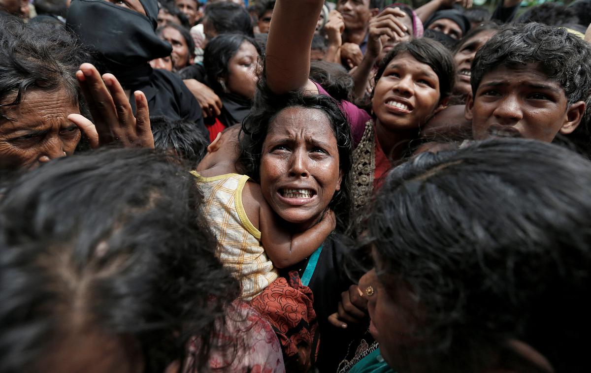 begunci v Bangladešu Mjanmar | Foto Reuters