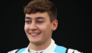 Mladi Britanec zmagal na dirki F1 in premagal Sergia Agüera