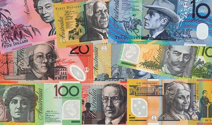 Na vsakem avstralskem bankovcu najdemo žensko in moškega. | Foto: Reserve Bank of Australia