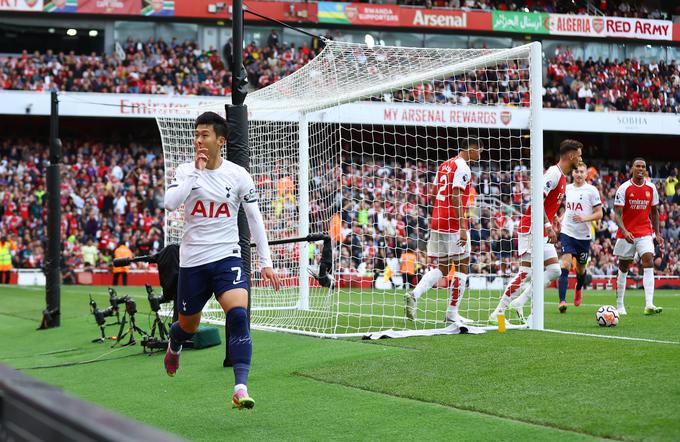 Tottenham, ki je v nedeljo prekrižal načrte Arsenalu v severnolondonskem derbiju (2:2), bo lahko računal na pomoč Luke Vuškovića šele leta 2025.  | Foto: Reuters
