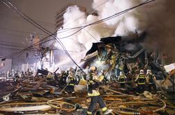 Več kot 40 ranjenih v eksploziji na Japonskem