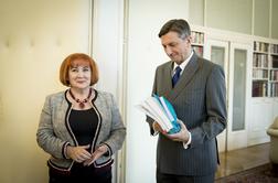 Nussdorferjeva poročilo varuha za lani predala predsedniku Pahorju
