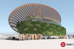 Tako bo videti slovenski paviljon v Dubaju, paviljon iz Milana odpira vrata v Prekmurju #foto #video
