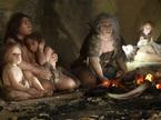 Neandertalci v muzeju v Krapini