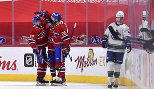 Montreal zaustavil zmagoviti niz Vancouvra, nov mejnik Perryja #video