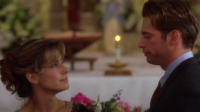 Sandra Bullock in Harry Connick Jr. v filmu Upanje ostaja (Hope Floats). | Foto: 