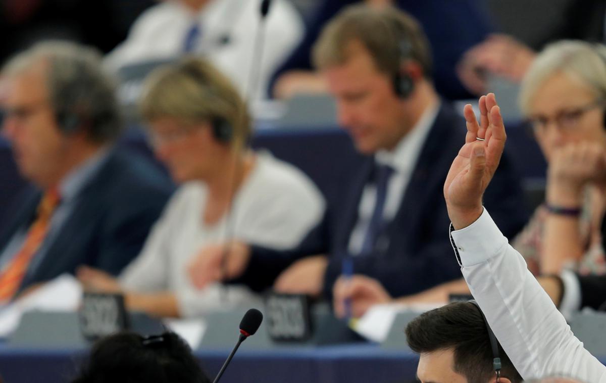 Glasovanje, Evropski parlament, evroposlanec, evroposlanka, Strasbourg | Foto Reuters