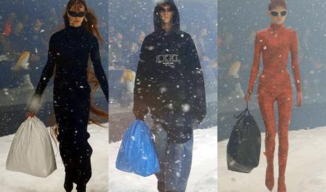 Balenciaga za 1.750 evrov prodaja torbe, ki so videti kot vreče za smeti
