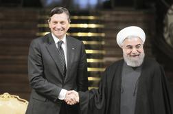 Pahor z iranskim državnim vrhom za krepitev odnosov med državama
