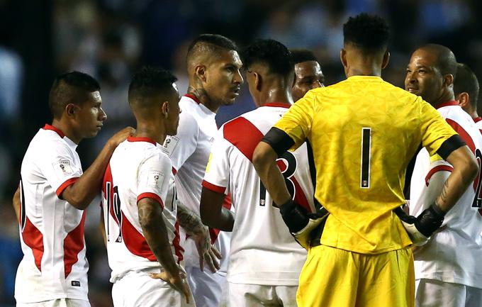 Nogometaši Peruja se bodo v dodatnih medcelinskih kvalifikacijah pomerili z najboljšim v oceanijskem delu, Novo Zelandijo. | Foto: Reuters