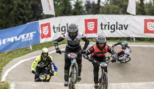 Nemec in Madžar na dirki BMX v Ljubljani korak pred vsemi