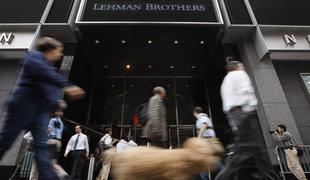 "Propad Lehman Brothers razgalil slabe stvari v finančnem sistemu"