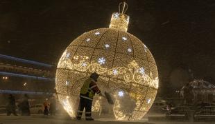 Snežna apokalipsa v Moskvi, letalski promet obstal