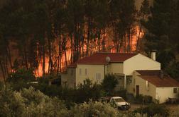 V požarih na Portugalskem in v Španiji zgorelo na tisoče hektarjev
