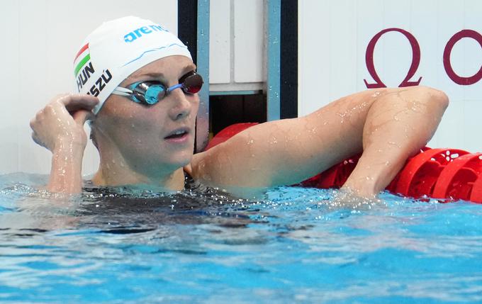 Katinka Hosszu je v Tokio prišla po zlato, zdaj pa se je komajda uvrstila v finale na 400 m mešano. | Foto: Reuters