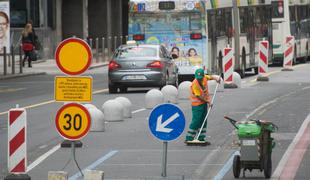 Začenjajo se dela na Slovenski cesti za slabe štiri milijone evrov