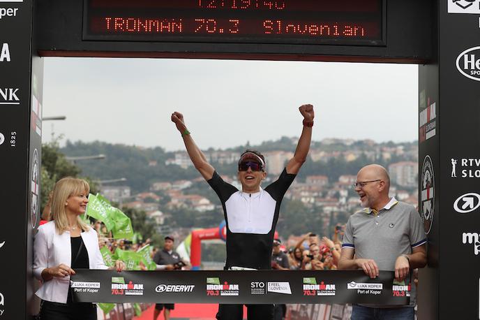 ironman koper slovenia | Poljak Michal Rajca je zmagovalec prvega polovičnega ironmana v Sloveniji. | Foto Grega Valančič/Sportida