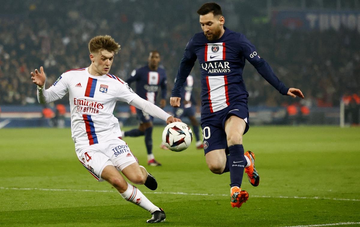 PSG : Lyon Lionel Messi | PSG je klonil z 0:1. | Foto Reuters