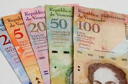 Venezuela bo z bankovcev črtala šest ničel