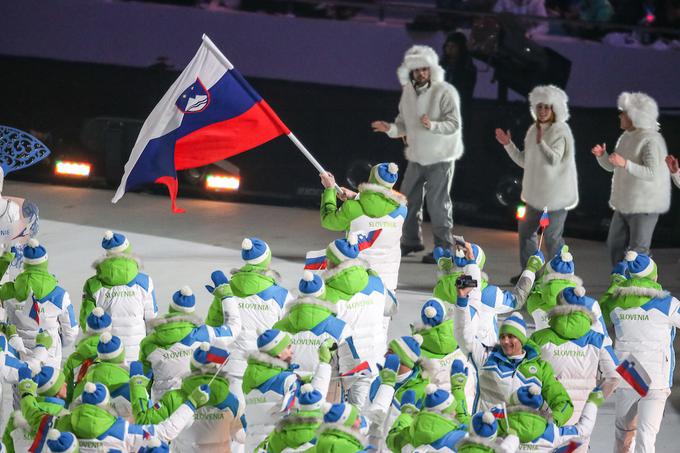 "Vsak iz olimpijske reprezentance bi si zaslužil nositi slovensko zastavo, ponosen sem, da je čast pripadla meni." | Foto: Sportida
