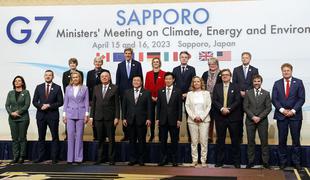 Ministri skupine G7: Do leta 2050 bi želeli doseči ničelne emisije toplogrednih plinov