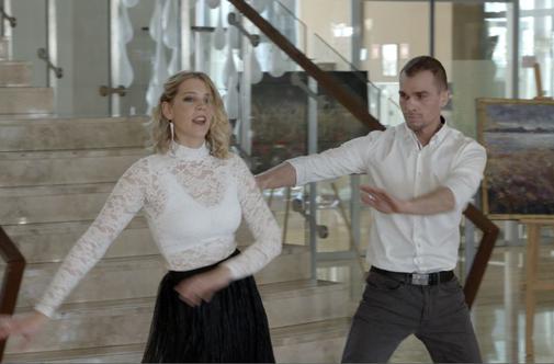 S plesnim nastopom sta navdušila tudi Jurija in Jagodo #video