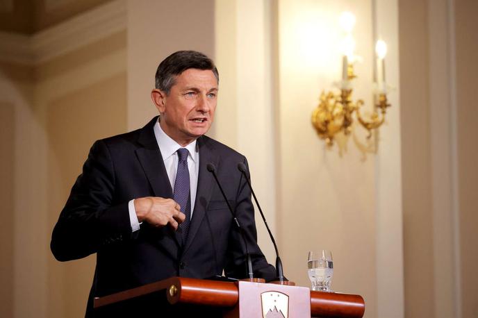 Borut Pahor | Kot predsednik republike je Borut Pahor ob okroglih obletnicah na Pučnikov grob dal položiti venec v svojem imenu in imenu države.  | Foto STA