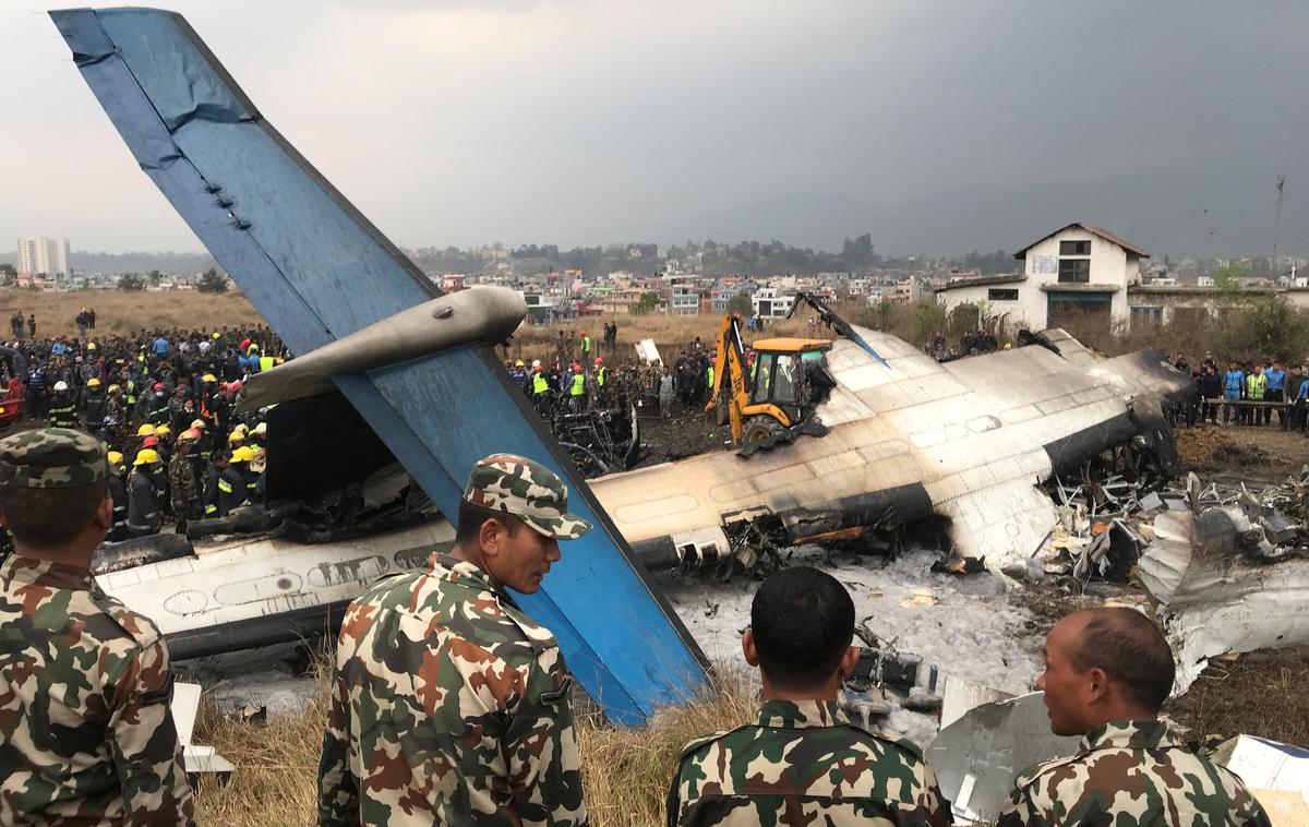 Nepal nesreča letalo | Foto Reuters