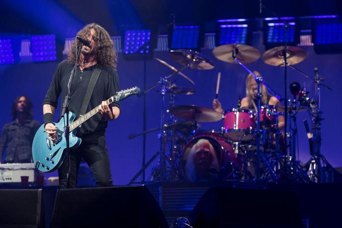 Foo Fighters | Skupina Foo Fighters ima na programu nastop na nedeljski podelitvi ameriških glasbenih nagrad grammy. | Foto Getty Images
