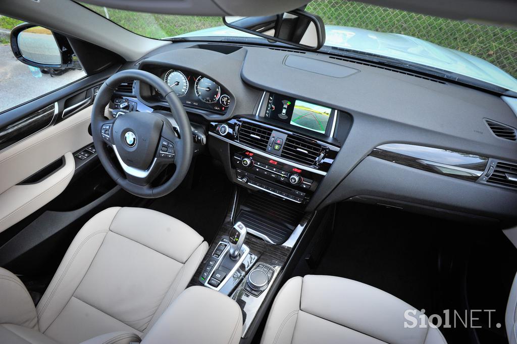BMW X4 2,0d Xdrive - fotogalerija testnega vozila
