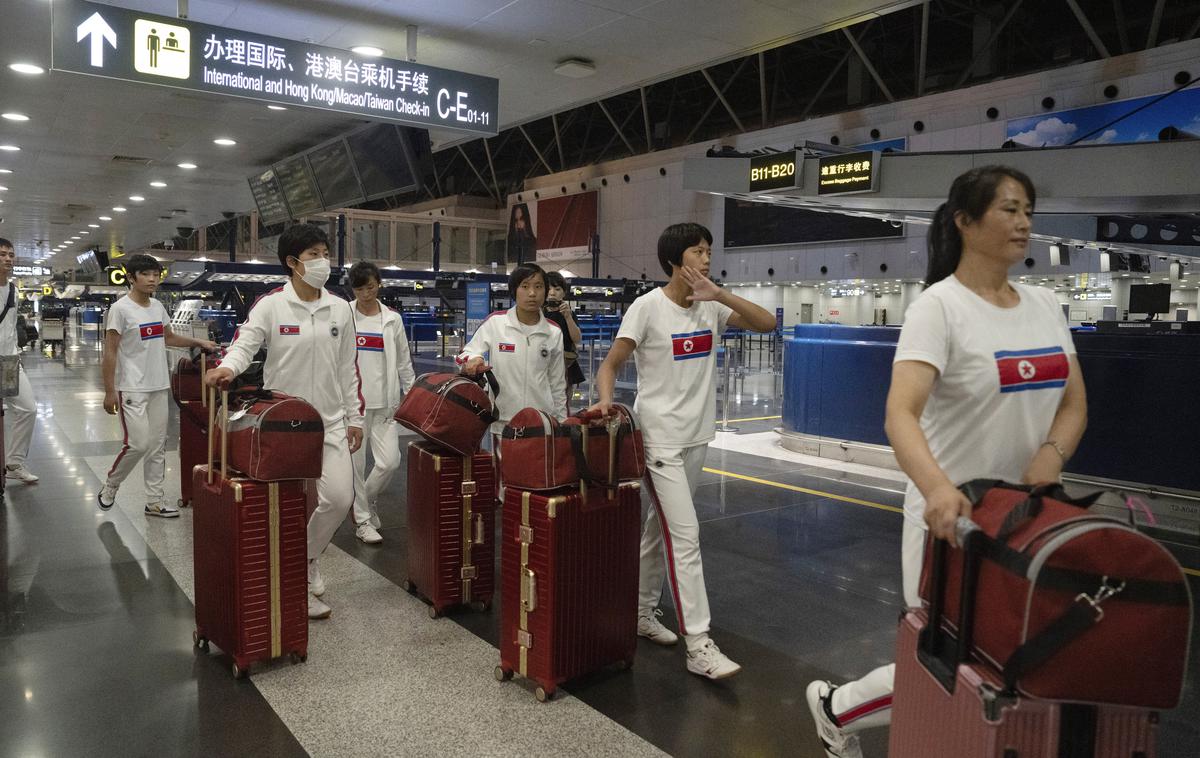 Severna Koreja, športniki | Na prvo tekmovanje po pandemiji so športniki iz Severne Koreje sicer odpotovali avgusta letos, ko so v tekvondoju nastopili v Kazahstanu. | Foto Guliverimage