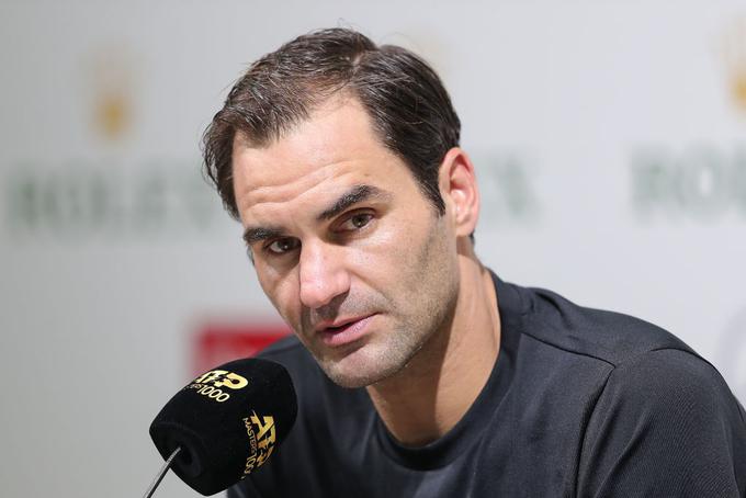 Zaskrbljen je tudi Roger Federer. | Foto: Gulliver/Getty Images