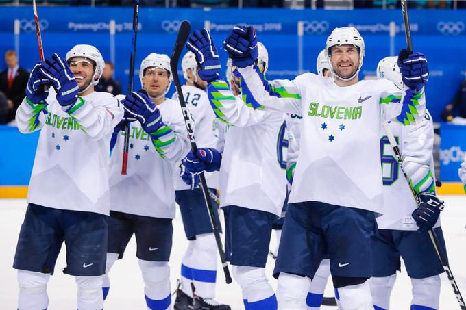 Slovenski hokejisti so v Pjongčangu končali na devetem mestu. | Foto: Stanko Gruden, STA