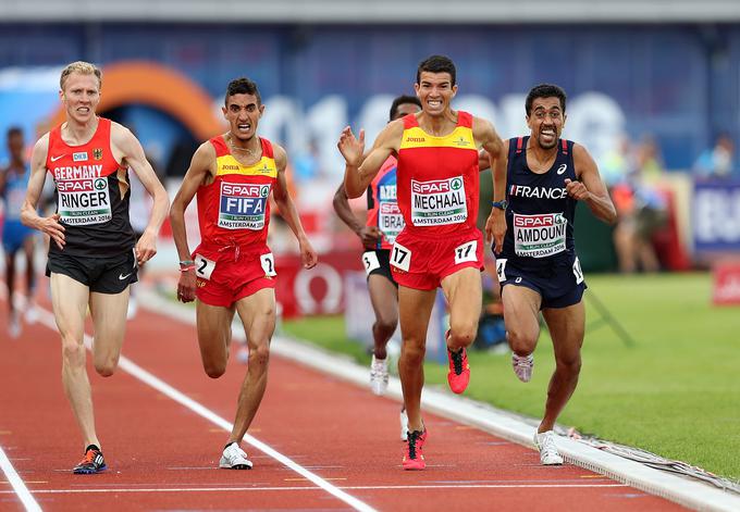 Nemec in oba Španca so imeli do stotinke enak čas v teku na 5000 metrov. | Foto: Getty Images