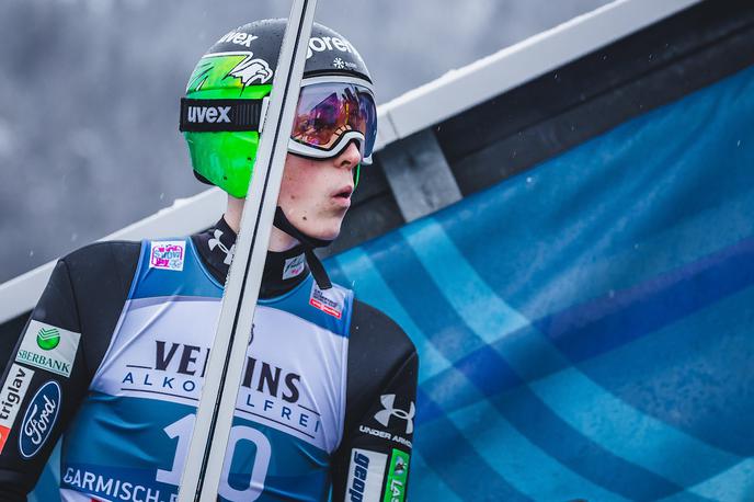 Bor Pavlovčič | Bor Pavlovčič se je med slovenskimi skakalci najbolje izkazal na sobotni tekmi v Ruki na Finskem. | Foto Sportida