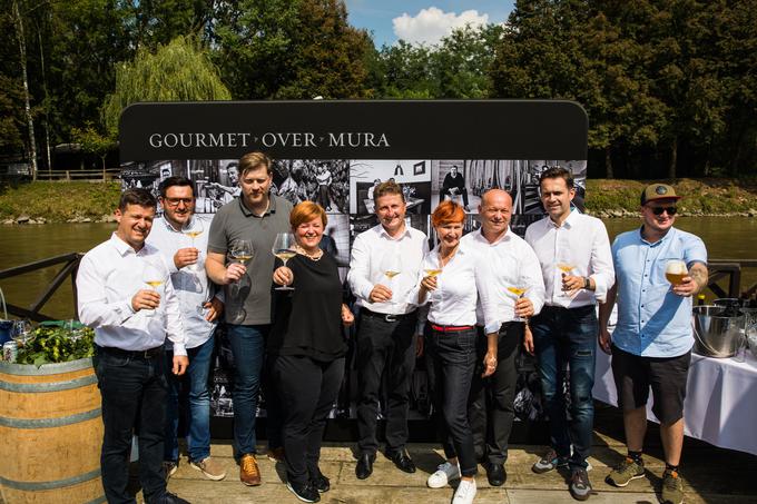 Pomurski kulinarični ponudniki, združeni v projektu Gourmet over Mura | Foto: Mediaspeed