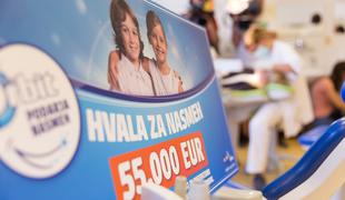 Orbit podaril 55 tisoč evrov za specialistično otroško zobozdravstvo