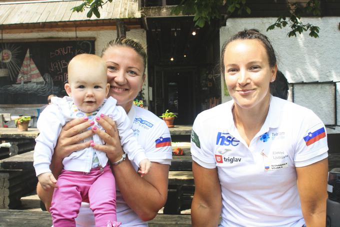 Špela Ponomarenko Janić je lani zaradi rojstva hčerke Sofie začela trenirati nekoliko pozneje. Letos trenira že od začetka pripravljalnega obdobja. | Foto: Boštjan Boh