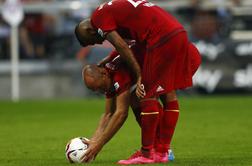 Nova neumnost Vidala, Robben mesec dni brez nogometa