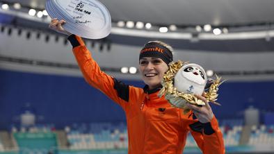 Izjemna Nizozemka OI v Pekingu končala s tretjim zlatom