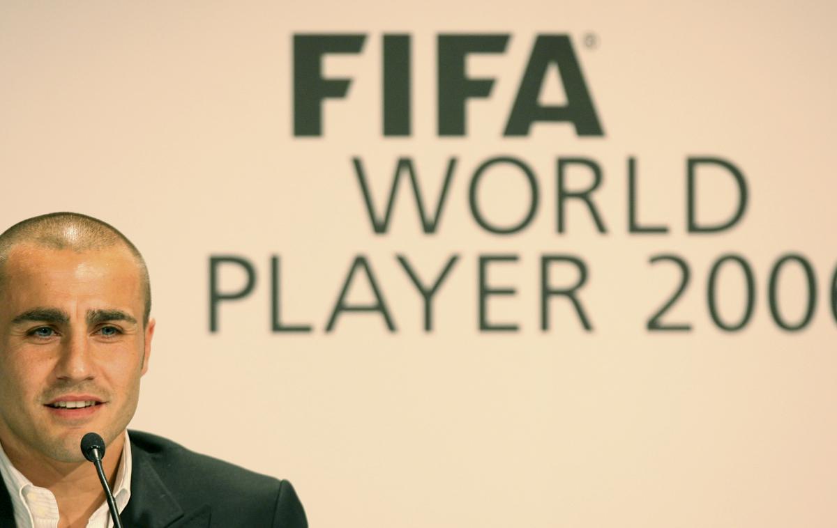 Fabio Cannavaro | Fabio Cannavaro je bil leta 2006 izbran za najboljšega nogometaša na svetu. | Foto Reuters
